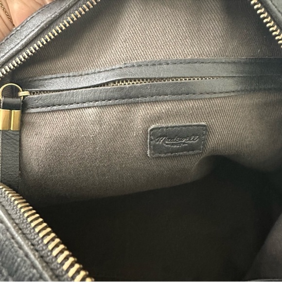 Madewell The Glasgow Satchel Black Leather Bag - Picture 14 of 16